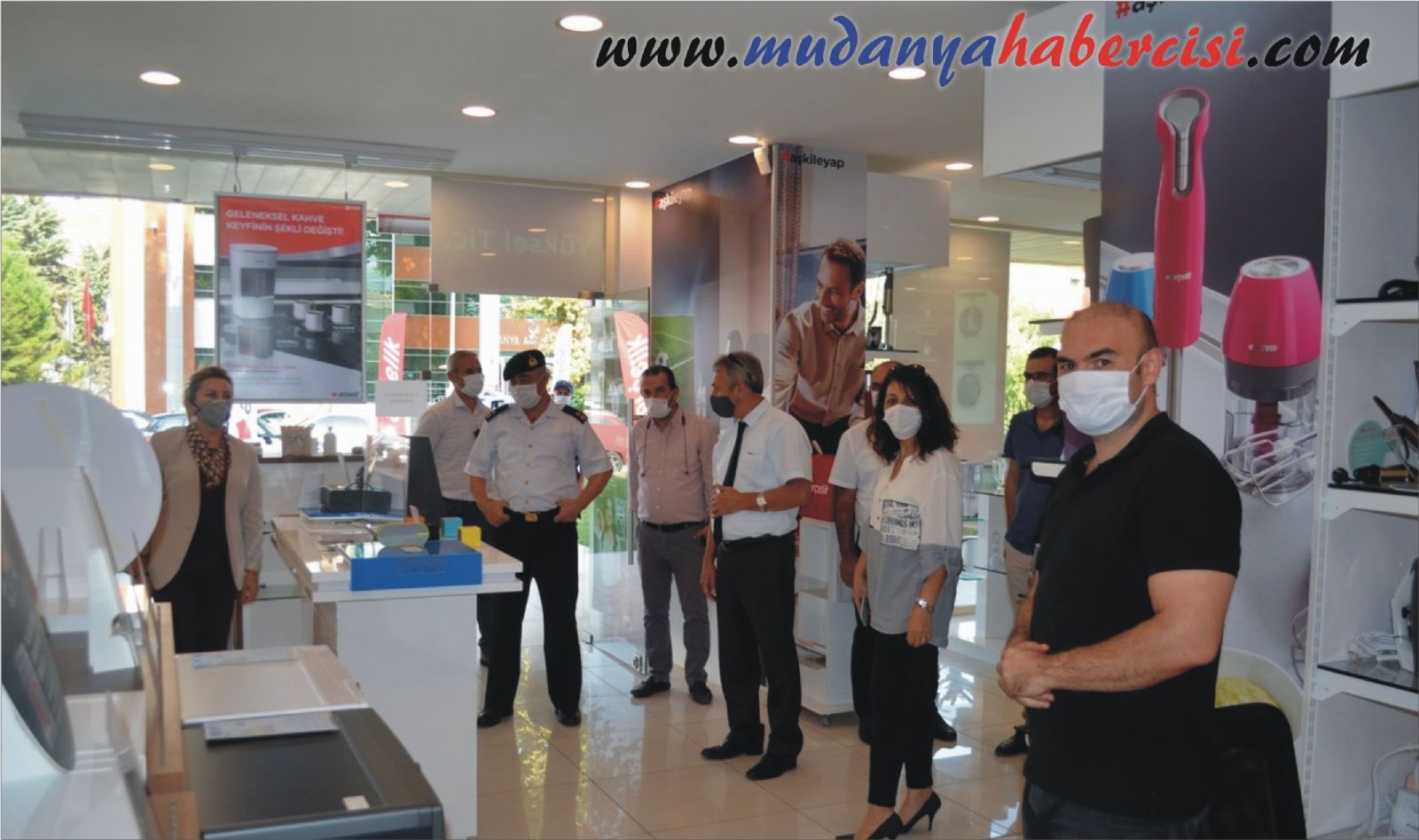 MUDANYA'DA KORONA DENETM HIZ KESMYOR